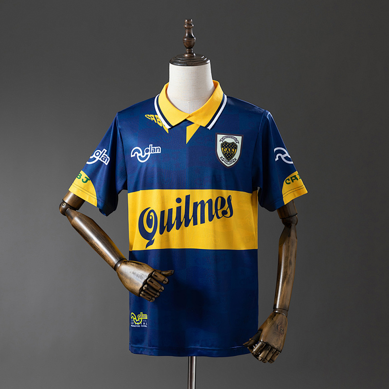 Camiseta retro de local del Boca Juniors 95-97, tallas S-XXL